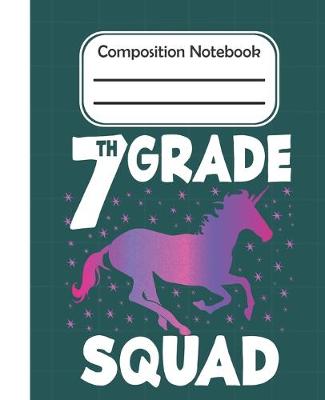 Book cover for 7th grade Squad - Composition Note