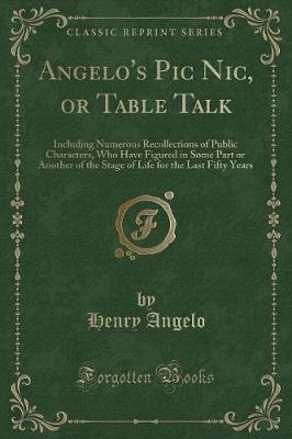 Book cover for Angelo's PIC Nic, or Table Talk