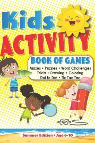 Cover of Kid's Activity Book of Games