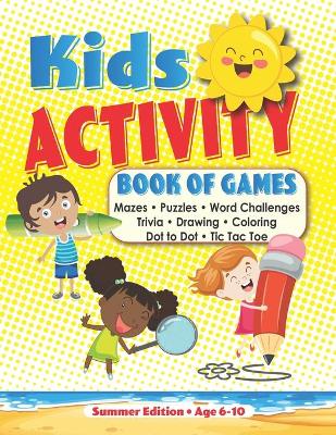 Book cover for Kid's Activity Book of Games