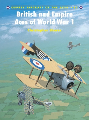 Cover of British and Empire Aces of World War 1