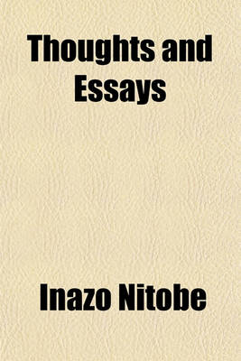 Book cover for Thoughts and Essays