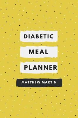 Book cover for Diabetic Meal Planner