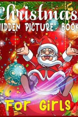 Cover of Christmas Hidden Picture Book For Girls