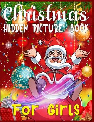 Book cover for Christmas Hidden Picture Book For Girls