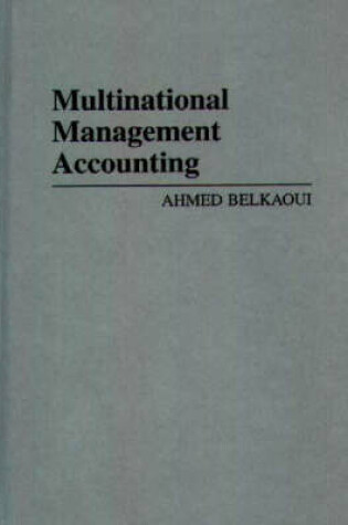 Cover of Multinational Management Accounting