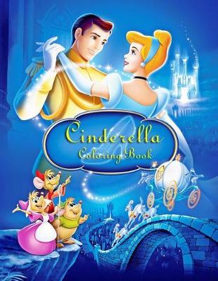 Book cover for Cinderella Coloring Book