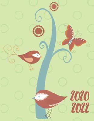 Book cover for 2020-2022 Three 3 Year Planner Cardinal Dove Monthly Calendar Gratitude Agenda Schedule Organizer