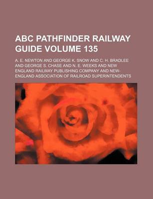 Book cover for ABC Pathfinder Railway Guide Volume 135