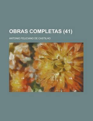 Book cover for Obras Completas (41)