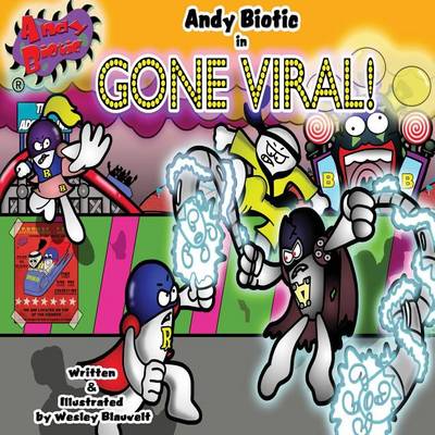 Book cover for Andy Biotic Gone Viral