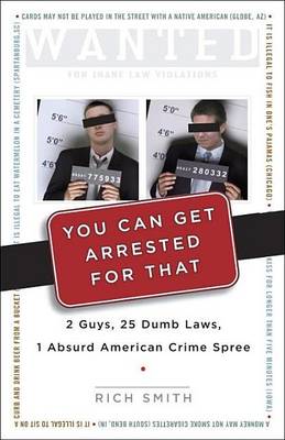 Book cover for You Can Get Arrested for That