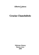 Book cover for Gracias Chanchubelo