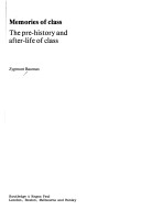 Cover of Memories of Class