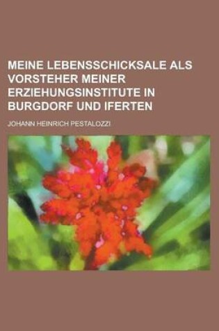 Cover of Meine Lebensschicksale ALS Vorsteher Meiner Erziehungsinstitute in Burgdorf Und Iferten