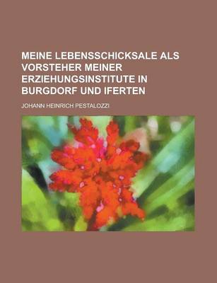 Book cover for Meine Lebensschicksale ALS Vorsteher Meiner Erziehungsinstitute in Burgdorf Und Iferten