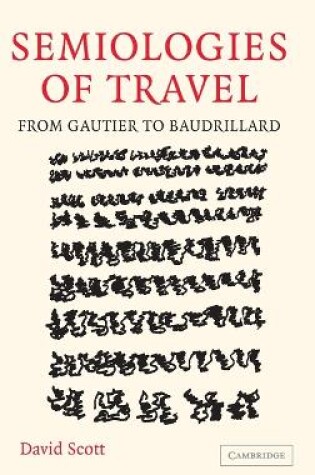 Cover of Semiologies of Travel