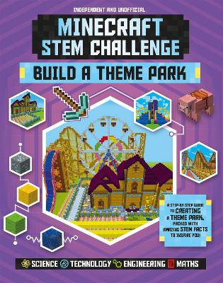 Book cover for STEM Challenge - Minecraft Theme Park (Independent & Unofficial)