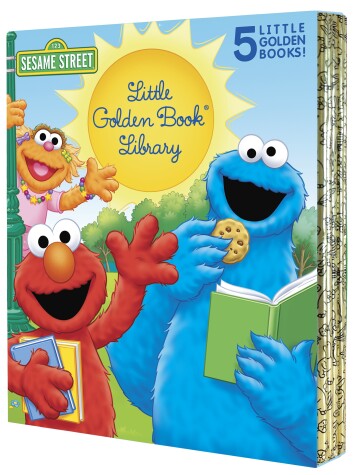 Book cover for Sesame Street Little Golden Book Library 5-Book Boxed Set