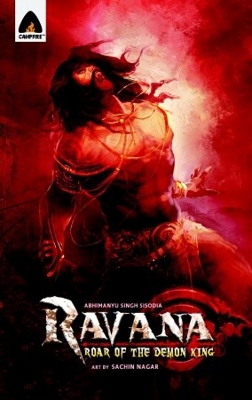 Book cover for Ravana: Roar Of The Demon King