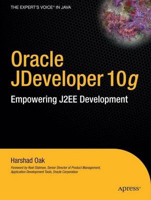 Book cover for Oracle JDeveloper 10g