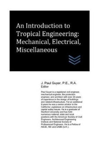 Cover of An Introduction to Tropical Engineering