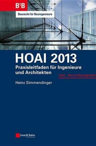 Cover of Hoai 2013: Praxisleitfaden Fur Ingenieure Und Architekten