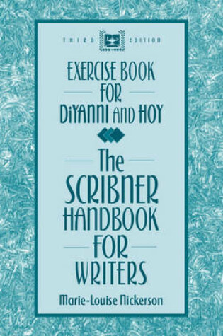 Cover of Exercise Book for The Scribner Handbook for Writers