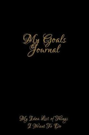 Cover of My Goals Journal