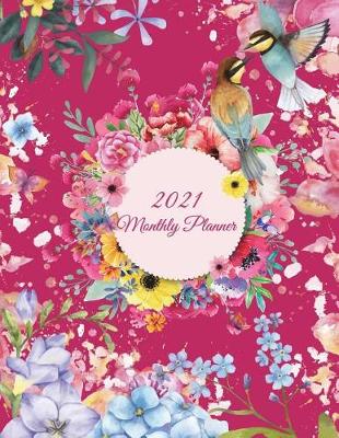 Book cover for 2021 Monthly Planner
