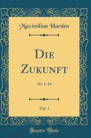 Cover of Die Zukunft, Vol. 1