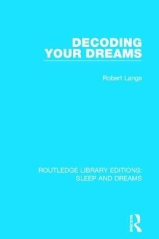 Cover of Decoding Your Dreams