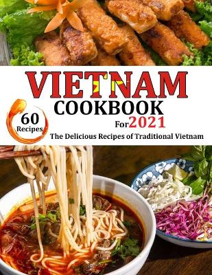 Book cover for VIETNAM Cookbook for 2021