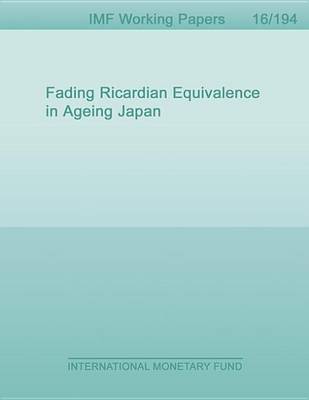 Book cover for Fading Ricardian Equivalence in Ageing Japan