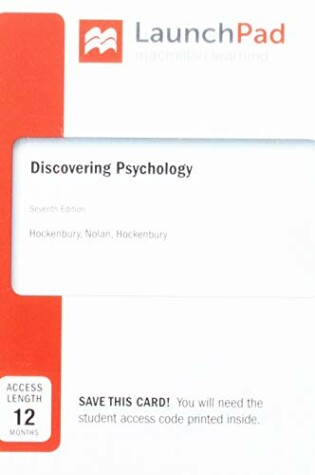 Cover of Launchpad for Discovering Psychology (2-Term Access)