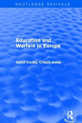 Book cover for Education and Warfare in Europe