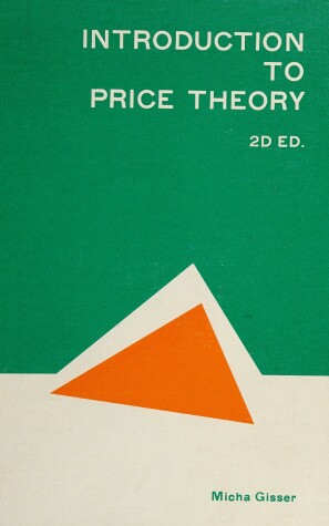 Book cover for Introduction to Price Theory