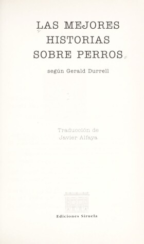 Book cover for Las Mejores Historias Sobre Perros
