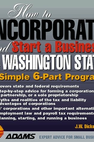 Cover of How to Incorporate and Start a Business in Washington State