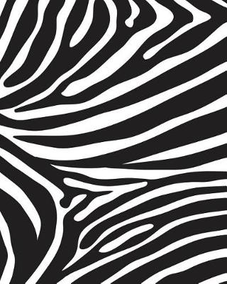 Book cover for Journal Notebook Funky Wild Animal Print Zebra 1