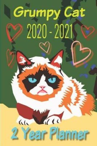 Cover of Grumpy Cat 2020 - 2021 2 Year Planner