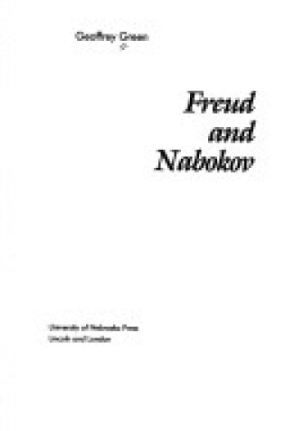 Cover of Freud and Nabokov