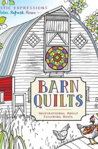 Cover of Barn Quilts Colouring Book