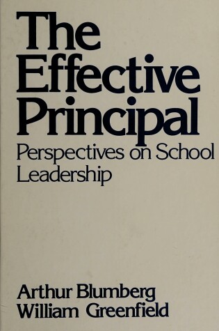 Cover of Effective Principal