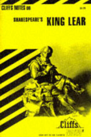 Cover of Notes on Shakespeare's "King Lear"