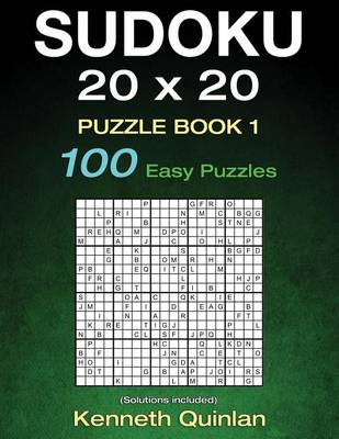 Cover of SUDOKU 20 x 20 Puzzle Book 1