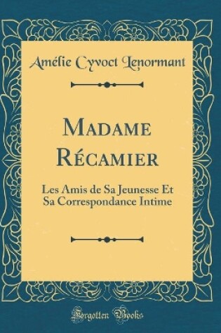 Cover of Madame Récamier