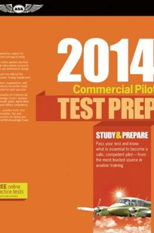 Cover of Commercial Pilot Test Prep 2014 + Tutorial Software