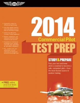 Book cover for Commercial Pilot Test Prep 2014 + Tutorial Software