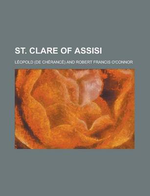 Book cover for St. Clare of Assisi